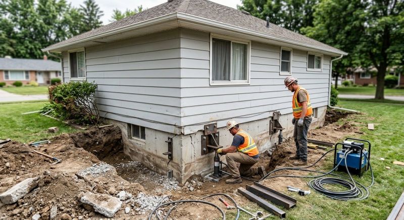 Home Foundation Repair in Wilmington, MA