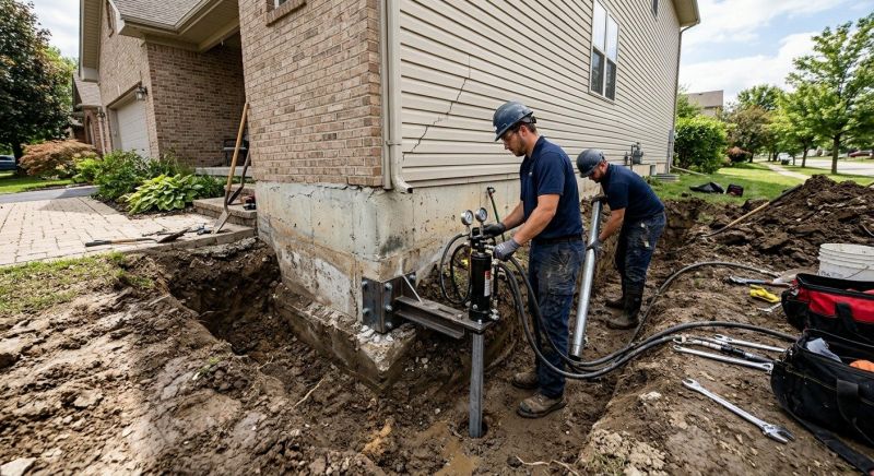 Settling Foundation Service in Stoughton, MA