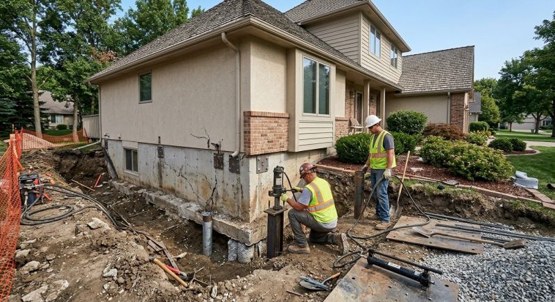 Structural Foundation Repair in Stoughton, MA