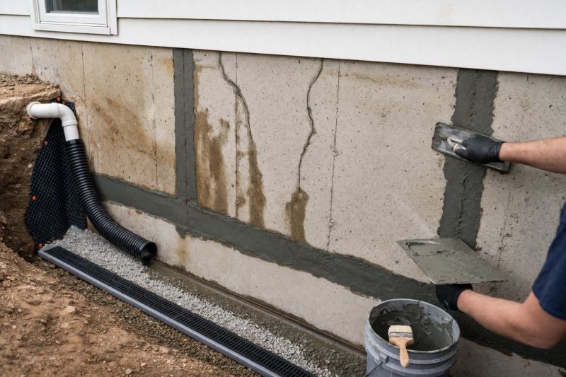 Basement Foundation Repair in Holliston, MA