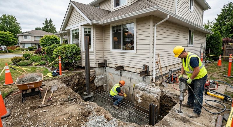Building Foundation Repair in Andover, MA