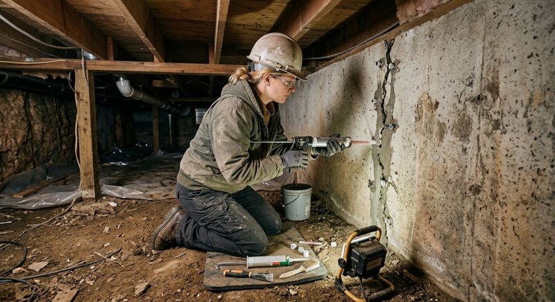 Building Foundation Repair in Billerica, MA
