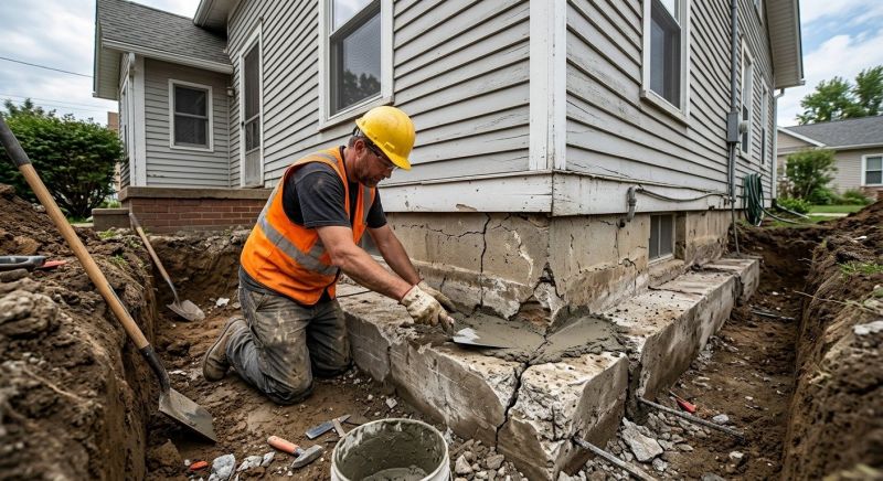 Building Foundation Repair in Hopkinton, MA