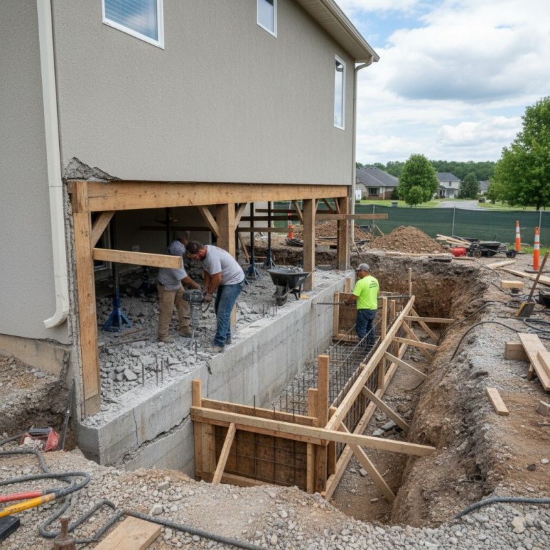 Building Foundation Repair in Waltham, MA