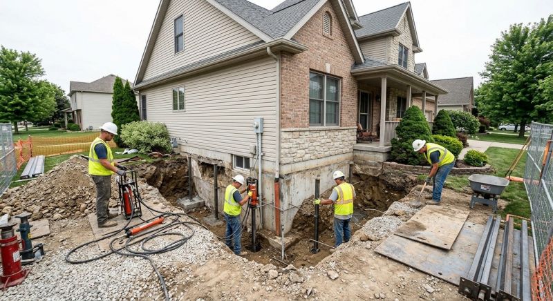Building Foundation Repair in North Andover, MA