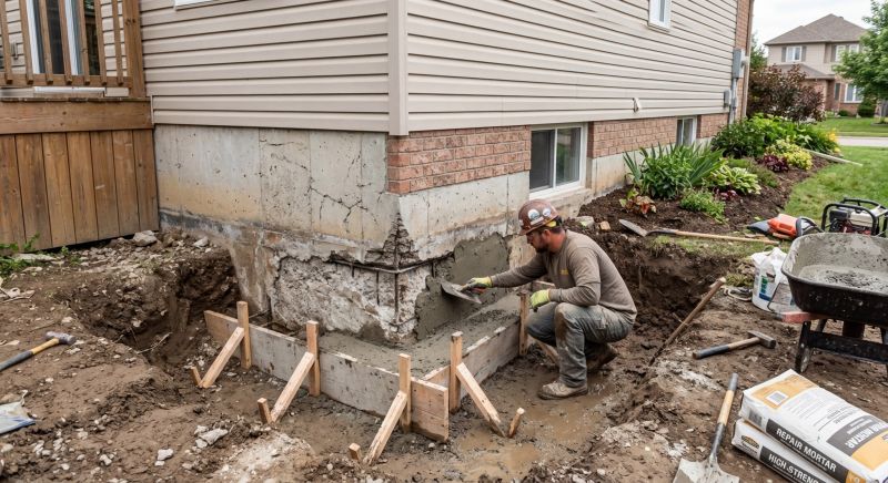 Concrete Foundation Repair in Bellingham, MA