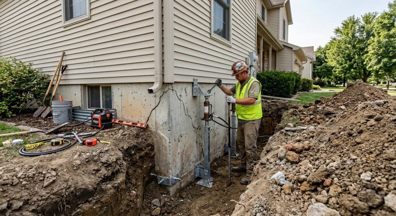 Concrete Foundation Repair in Danvers, MA