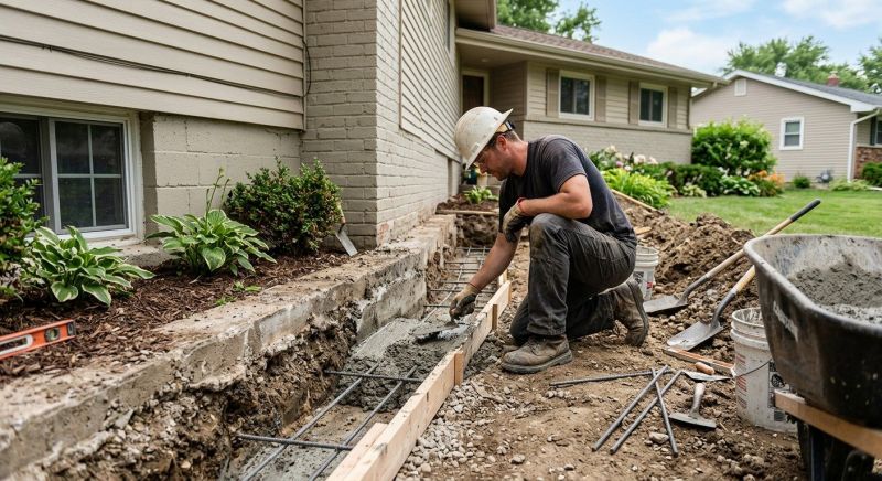 Concrete Foundation Repair in Harvard, MA
