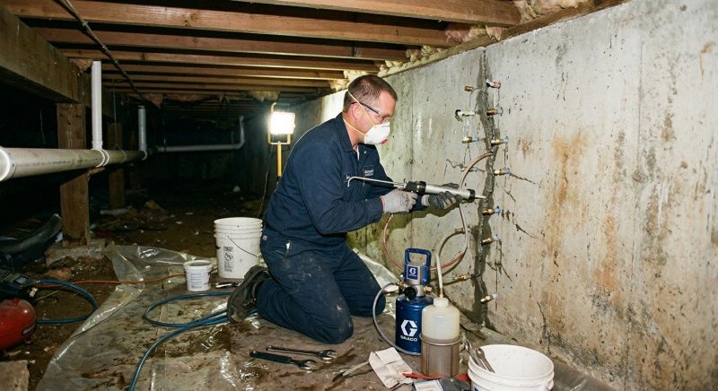 Crawlspace Foundation Repair in Brighton, MA