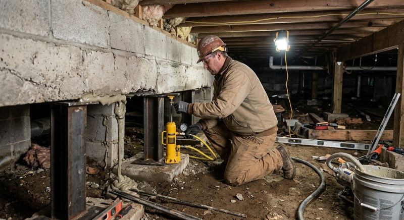 Crawlspace Foundation Repair in Wellesley, MA