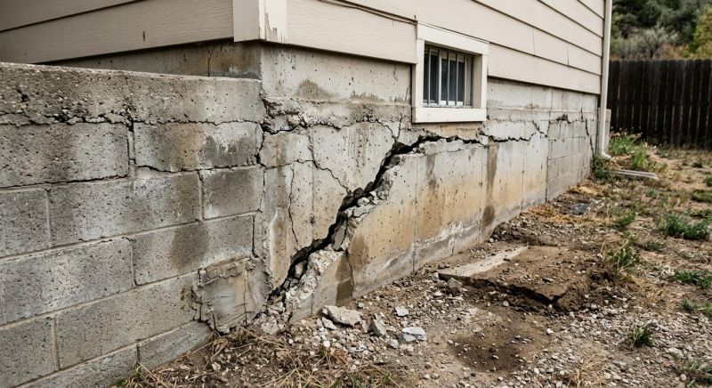 Foundation Damage Repair in Andover, MA