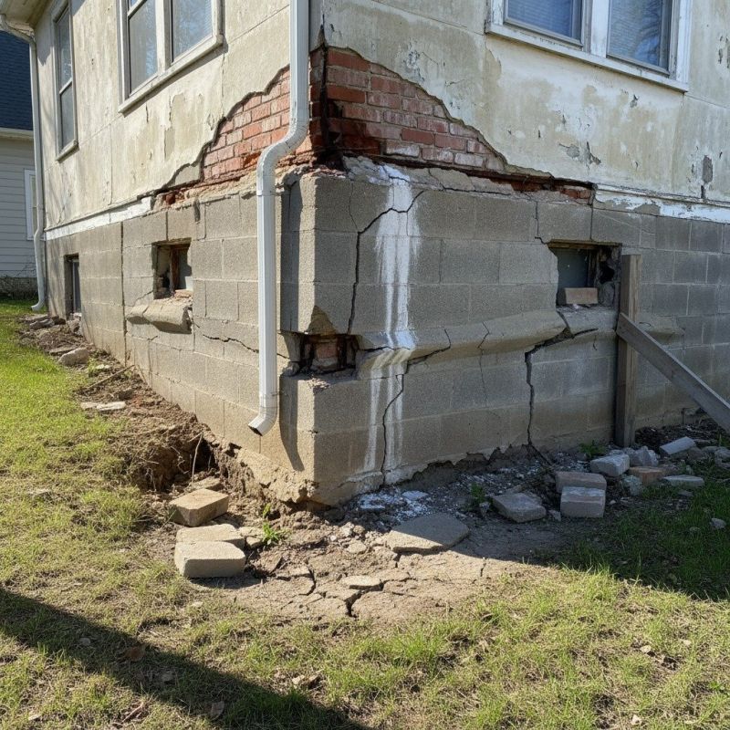 Foundation Damage Repair in Groton, MA