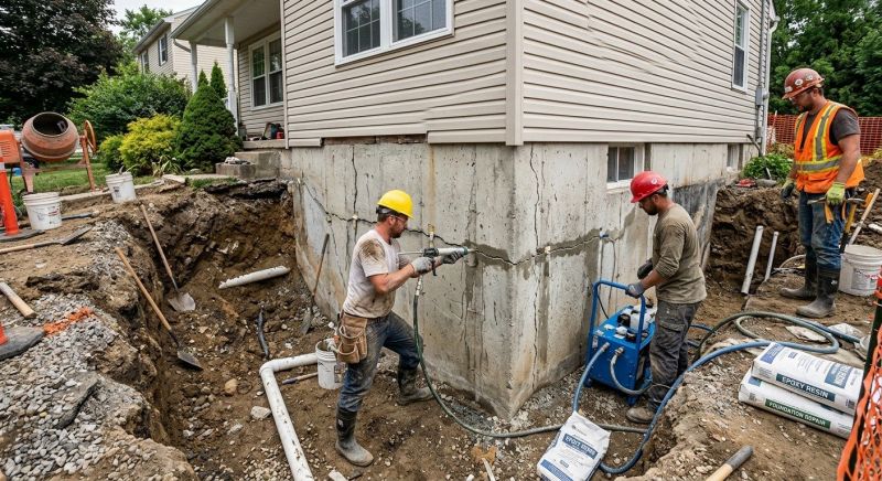 Foundation Damage Repair in Jamaica Plain, MA