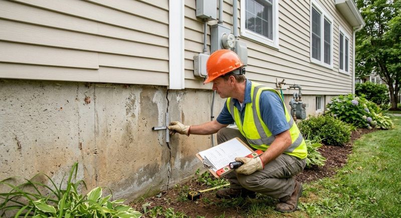 Foundation Inspection in Waltham, MA