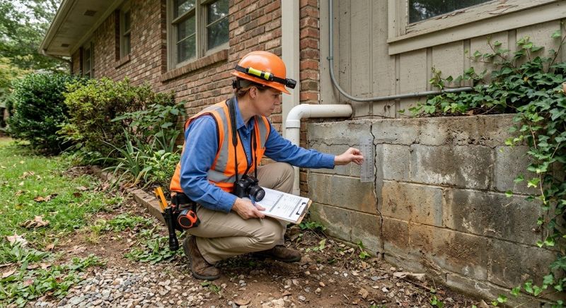 Foundation Inspection in Waltham, MA