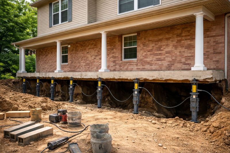 Foundation Jacking in Chelmsford, MA