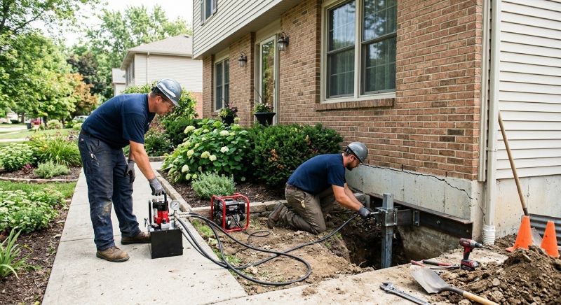Foundation Jacking in Concord, MA