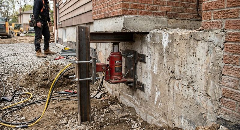 Foundation Jacking in Concord, MA