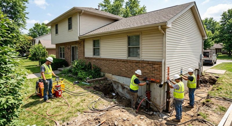 Foundation Jacking in Hull, MA