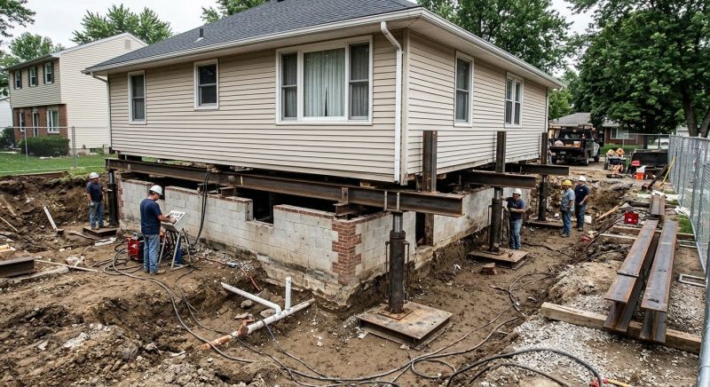 Foundation Lifting in Avon, MA