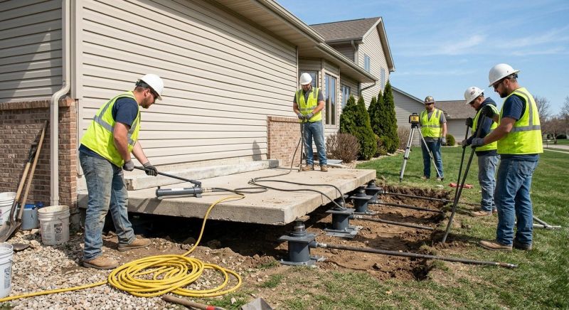 Foundation Lifting in Rockland, MA