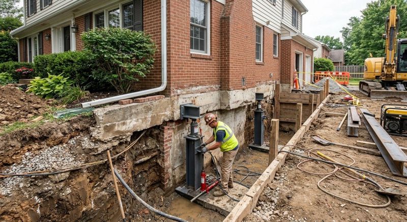 Foundation Raising in Chelmsford, MA