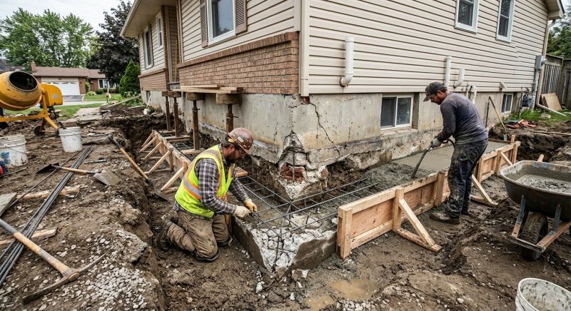 Foundation Repair in Lawrence, MA