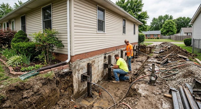 Foundation Stabilizing in Andover, MA