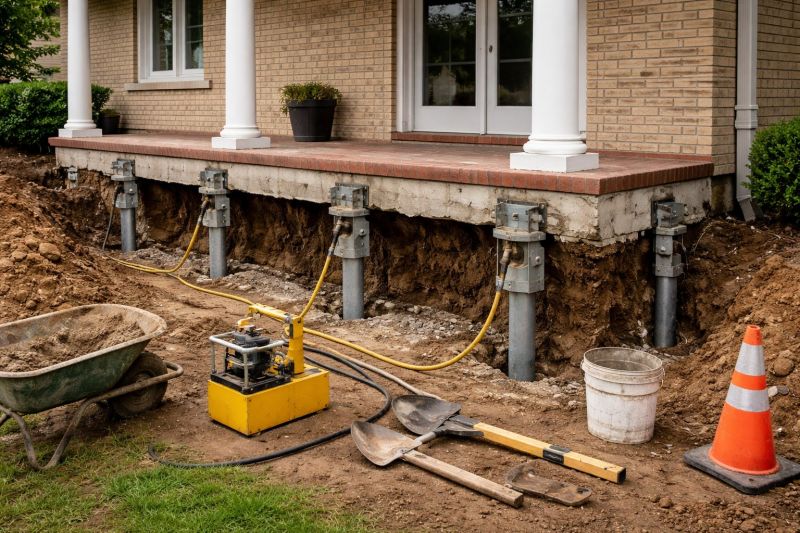 Foundation Stabilizing in Boxford, MA