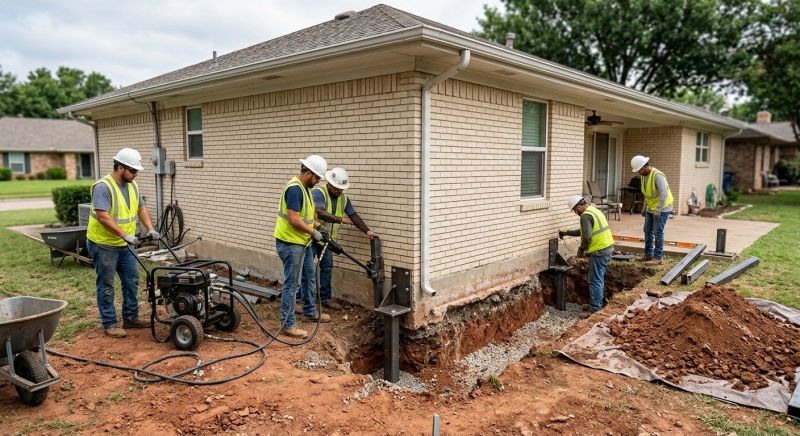 Foundation Stabilizing in Chelmsford, MA
