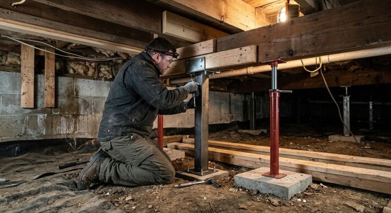 Foundation Structural Repair in Burlington, MA