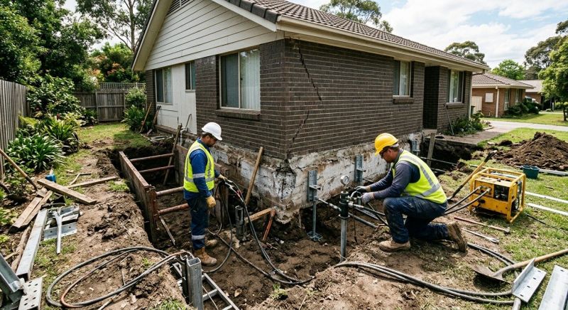 Foundation Structural Repair in Waltham, MA