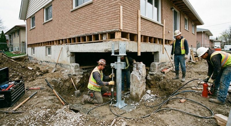 Foundation Structural Repair in Milton, MA