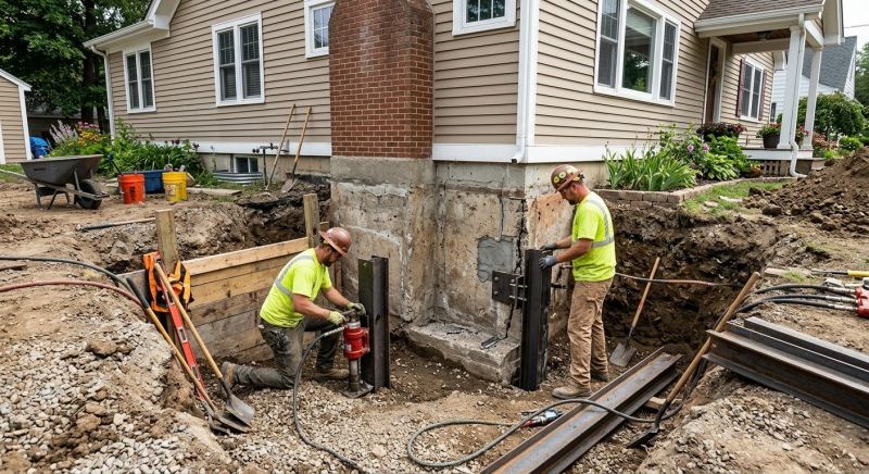Home Foundation Repair in Arlington, MA