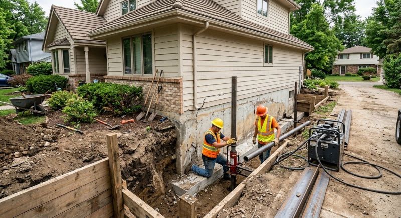 Home Foundation Repair in Braintree, MA