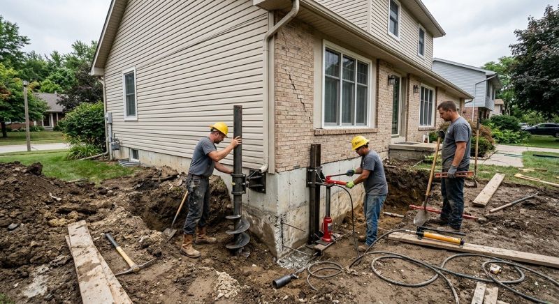 Home Foundation Repair in Burlington, MA