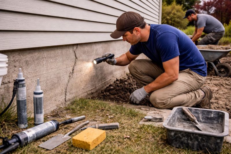 Home Foundation Repair in Natick, MA