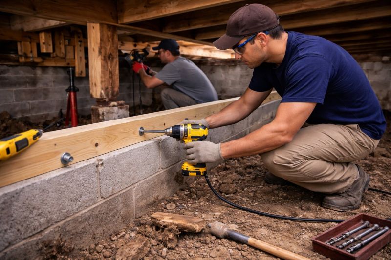 House Foundation Repair in Brighton, MA