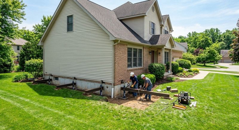 Settling Foundation Service in Cohasset, MA