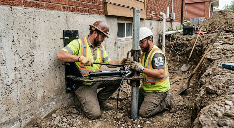 Settling Foundation Service in East Walpole, MA