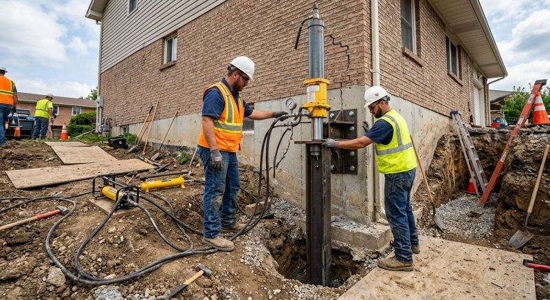 Settling Foundation Service in Harvard, MA