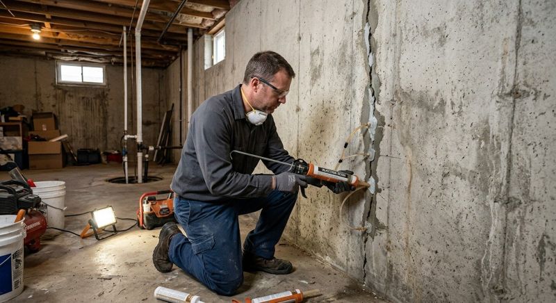 Structural Crack Repair in Waltham, MA