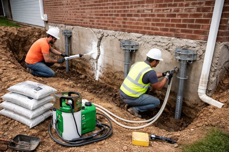 Structural Foundation Repair in Hopkinton, MA